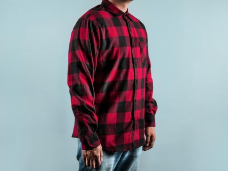 Chequered Red Shirt Sale