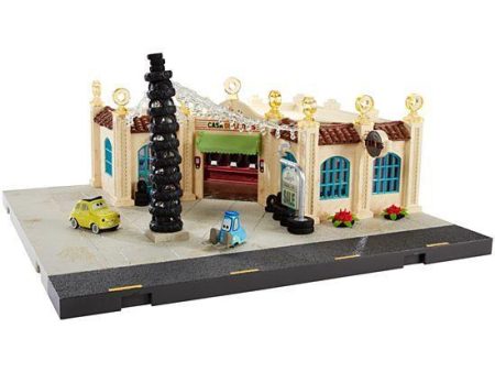 Disney Pixar Cars Precision Series Luigi s Casa Della Tires Playset Discount