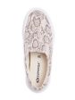 SUPERGA Womens Beige Snake Goring Logo 2306 Round Toe Platform Slip On Sneakers Shoes Online Sale