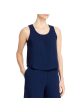 THREE DOTS Womens Sleeveless Scoop Neck Tank Top Fashion