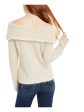 FRESHMAN FOREVER Womens Printed Long Sleeve Off Shoulder Blouse For Discount