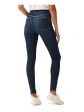 LUCKY BRAND Womens Blue Zippered Pocketed Ankle Skinny Jeans Sale