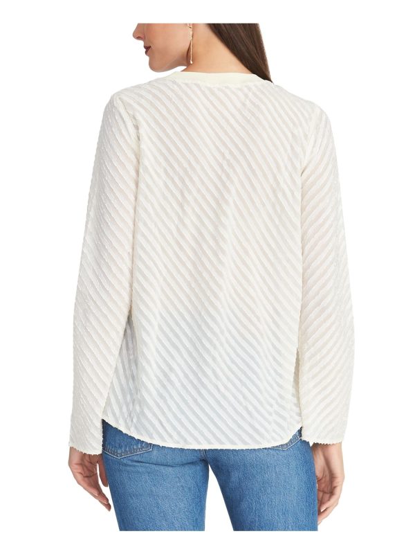 RACHEL ROY Womens Long Sleeve Crew Neck Tunic Top Hot on Sale