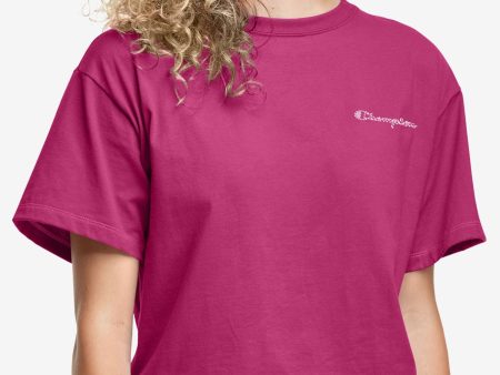 CHAMPION Womens Short Sleeve Crew Neck T-Shirt Online Hot Sale