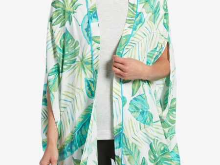 HUE Green leafs Everyday Robe Online now