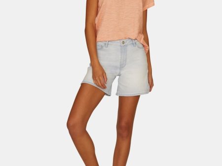 SANCTUARY Womens Blue Bermuda Shorts Online Sale