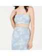 MATERIAL GIRL Womens Printed Sleeveless Strapless Tube Top Supply