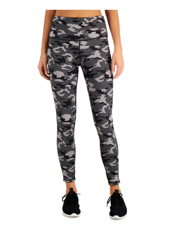 IDEOLOGY Womens Stretch Moisture Wicking Camouflage High Waist Leggings Hot on Sale