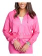 SUNDOWN BY SPLENDID Womens Zippered Long Sleeve Hoodie Top Online