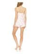 FLORA Ivory Lace Trim Floral Spaghetti Strap V Neck Shorts Everyday Pajamas Discount