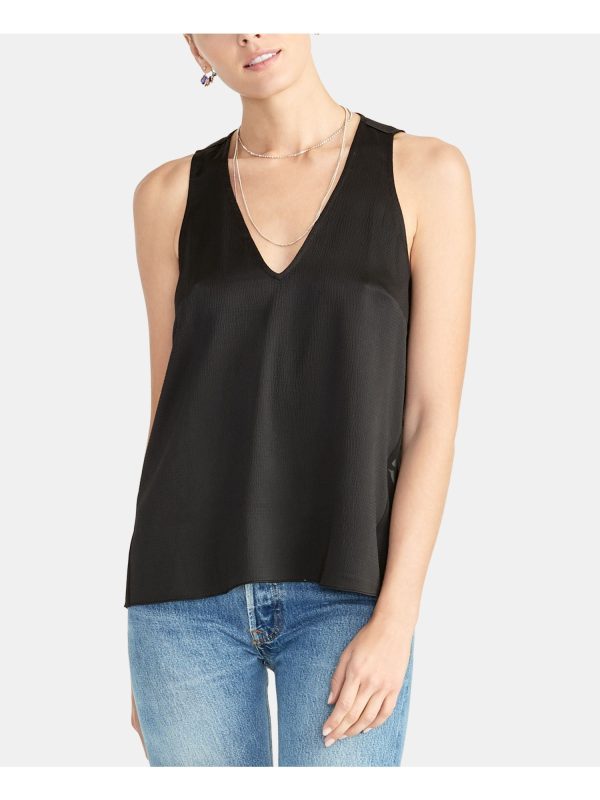 RACHEL ROY Womens Sleeveless V Neck Top Online Sale