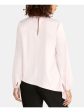 RACHEL ROY Womens Pink Long Sleeve Crew Neck Top For Sale