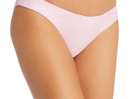 PILY Q Women s Pink Low Rise Hipster Bikini Bottom Cheap