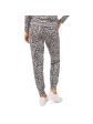 1. STATE Womens Stretch Pocketed Animal Print Lounge Pants Supply