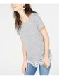 INC Womens Lace Short Sleeve Scoop Neck T-Shirt Online now