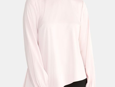 RACHEL ROY Womens Pink Long Sleeve Crew Neck Top For Sale