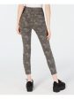 VANILLA STAR Womens Gray Camouflage Skinny Jeans Supply