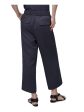 B NEW YORK Womens Navy Wide Leg Pants Hot on Sale