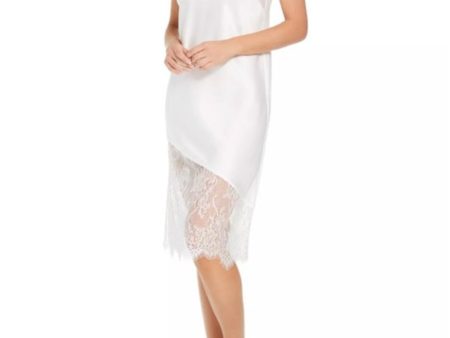 INC White Solid Everyday Nightgown Fashion