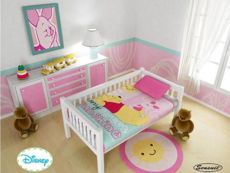 cobija cuna winnie pooh y piglet   disney Cheap