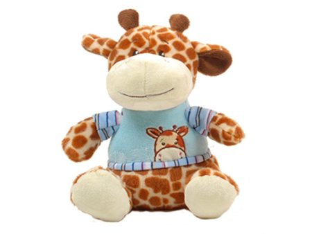 peluche jirafa camiseta baby de 23 cm   boof Online Sale