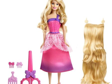 barbie reino de peinados magicos princesa cortes magicos   rosado Online Hot Sale