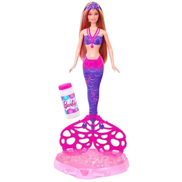 barbie   sirena burbujas magicas   morada Sale