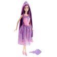 barbie reino de peinados magicos surtido princesas   morada Online